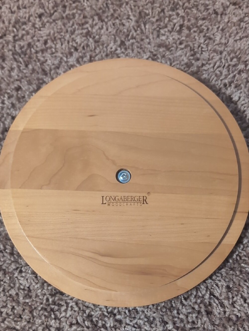 Vintage Longaberger Basket With Lid - Picture 5 of 9